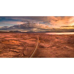 Iceland Golden Circle Aerial - 8x12" - Color Photograph
